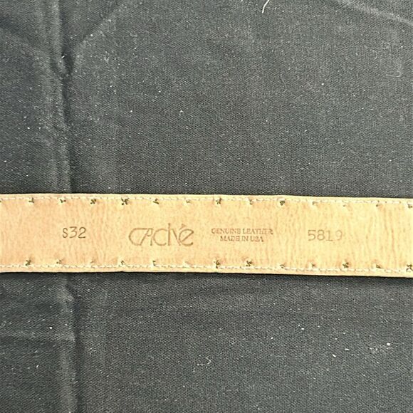 Cache Bronze with Bling Cross Buckle Belt - Picture 5 of 5